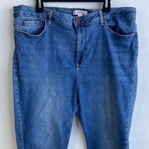 Forever 21 Premium Denim Womens Jeans Sz 20 Stretch 5 Pocket Made in Egy…